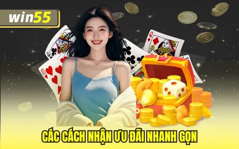 Các cách nhận ưu đãi nhanh gọn